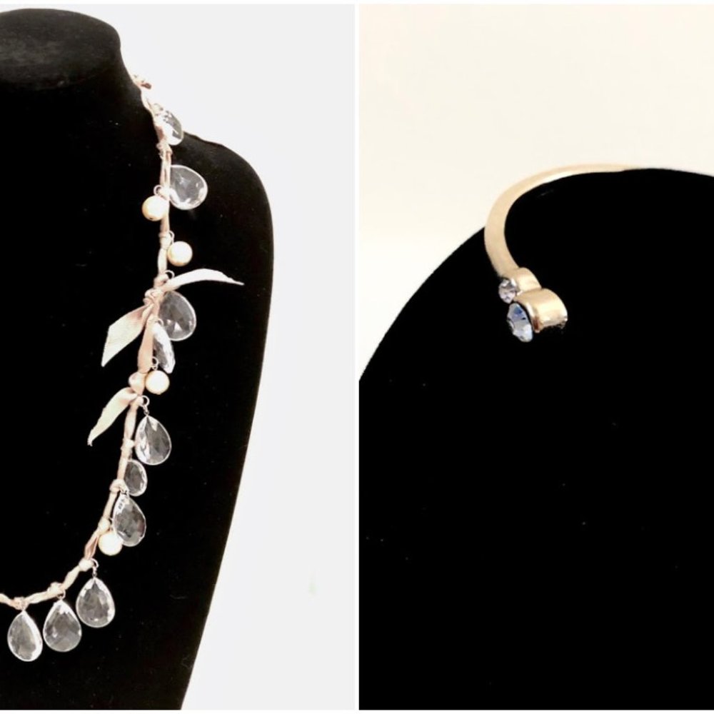 Ann taylor Necklace Banana Republic Bracelet NWT 90